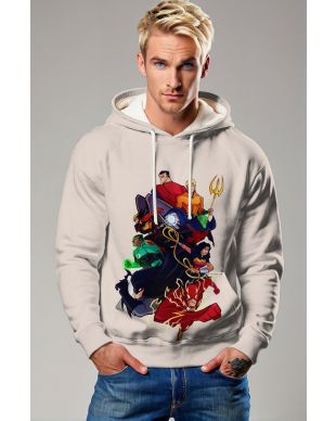 Justice League Dynamic Strike Hoodie – Heroes in Motion