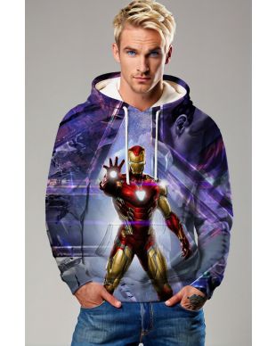 Iron Man Arc Reactor Legacy Pullover Hoodie