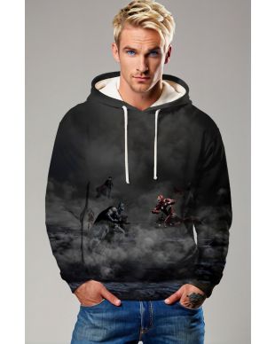 Clash of Legends Hoodie – Dark Fog Edition