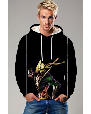 Bruce Banner Hoodie - Epic Green & Black Marvel Design