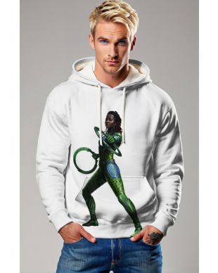 White Black Panther Hoodie