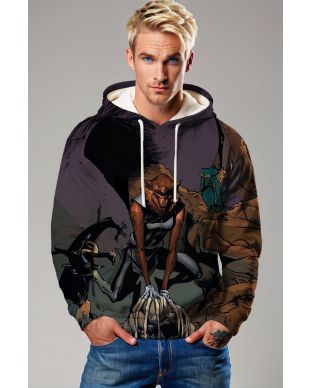 Shadow Purple Wolfsbane X-Men Pullover Hoodie