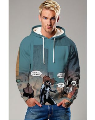 Step into action with the Spider-Girl Hoodie