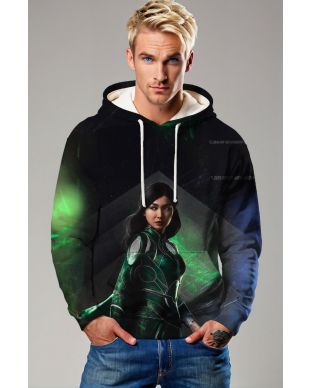 Unleash your inner cosmic hero with the Sersi Hoodie