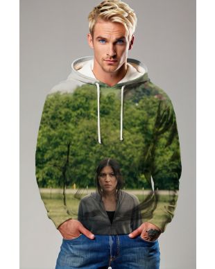 Gray Maya Lopez Hoodie – Urban Streetwear Hero Style