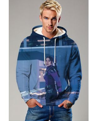 Dark Kate Bishop / Hawkeye Hoodie – Superhero Comfort