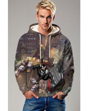 Anya Corazon Hoodie – Spider-Girl (Arana) in Action