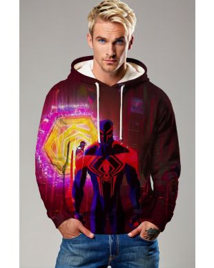 Miguel O’Hara Hoodie – Spider-Man 2099 in Action