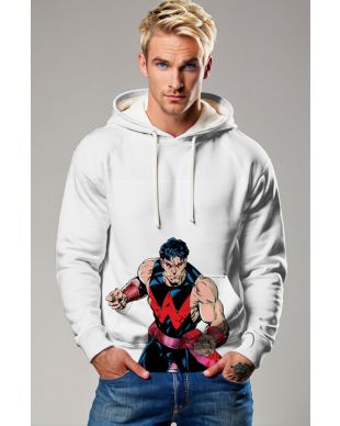 Simon Williams / Wonder Man Hoodie - Heroic White