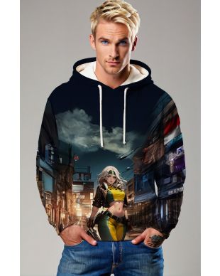 Rogue (Anna Marie) Hoodie - Mutant Power Edition