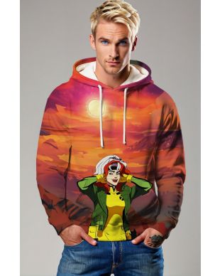 Rogue (Anna Marie) Hoodie - Mutant Power 