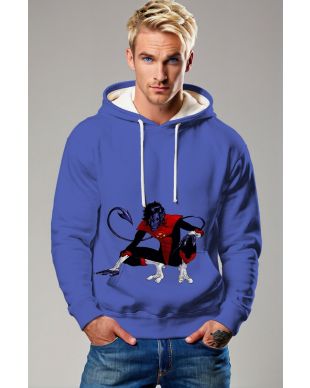 Kurt Wagner / Nightcrawler Hoodie - Fearless Hero of the Shadows