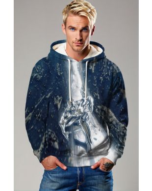 Silver Surfer (Norrin Radd) Hoodie - Ride the Cosmic Waves