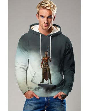 Okoye Hoodie - A Tribute to Wakanda’s Fiercest Warrior