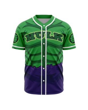 Hulk Marvel Baseball Jersey