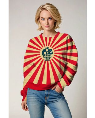 Labor Day Crew Neck Sweater-01