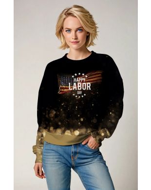 Labor Day Crew Neck Sweater-12