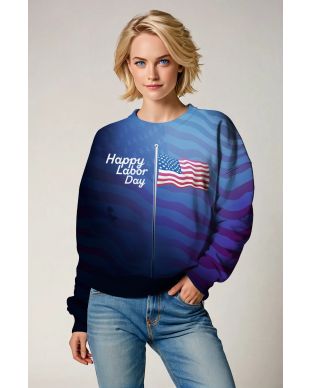 Labor Day Crew Neck Sweater-09