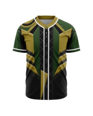 Loki Cosplay Marvel Baseball Jersey