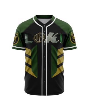 Loki Marvel Baseball Jersey