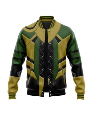 Loki Marvel Varsity Jacket