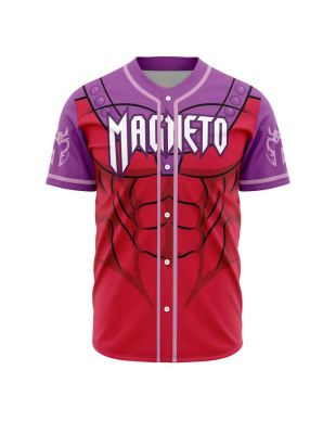 Magneto X-Men Marvel Baseball Jersey