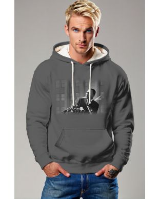 Martin Luther King Jr Inspired Comfortable Versatile Graphic Hoodie