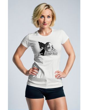 Martin Luther King Graphic Soft Comfortable White TShirt