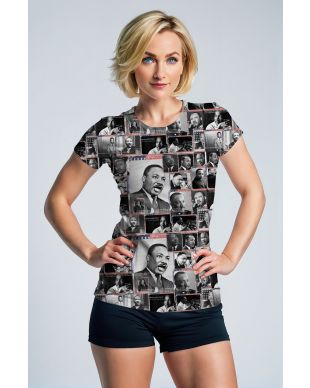 Martin Luther King Graphic Streetwear T Shirt