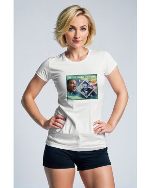Martin Luther King Printed White Comfy Casual TShirt