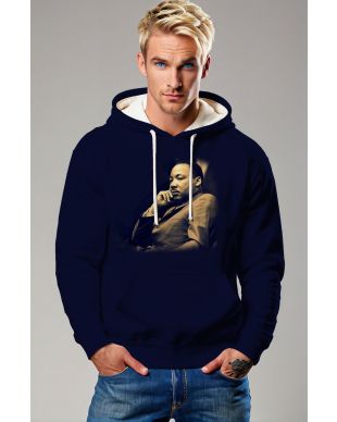 Radiant Blue Martin Luther King Equality Hoodie