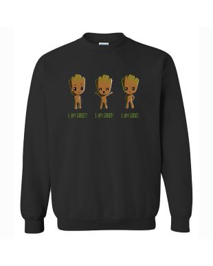 AM GROOT Icon Icon Sweatshirt Everyday Wear Graphic