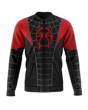 Miles Morales Spiderman Marvel Casual Bomber Jacket