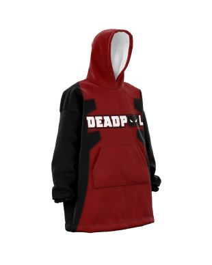 Deadpool Marvel Comics Snug Oversized Blanket Hoodie