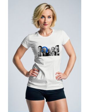 Presidential Memorial Graphic White Tee