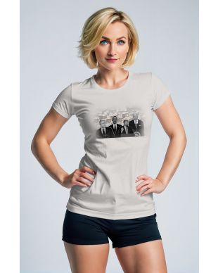 Presidential Memorial Graphic White Comfort Tee