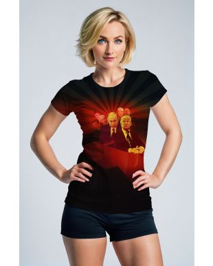 Presidential Memorial Retro Red Classic Stylish Trump Graphic TShirt For Men And Women