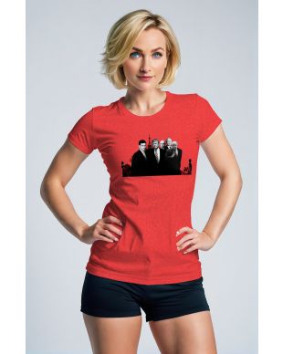 Cute Red Presidential Memorial Unisex Relaxed Fit TShirt