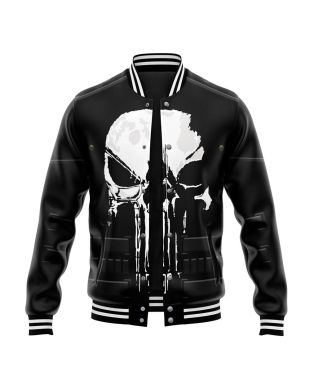 Punisher Daredevil S2 Marvel Varsity Jacket
