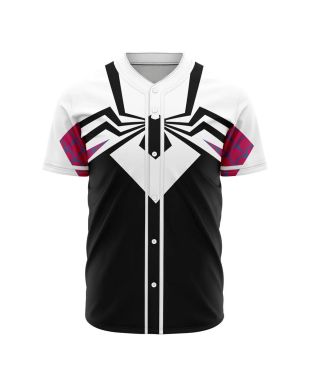 Spider Gwen Marvel Baseball Jersey