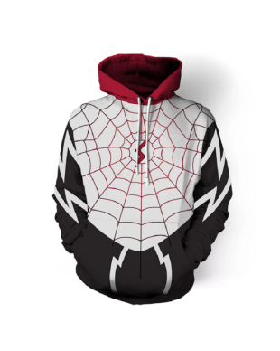 Spider-Man Gwen Pullover Marvel Inspired Hoodie