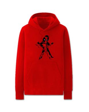 Solid Color Super Cool Spiderman Cartoon Style Spiderman Hoodie Solid