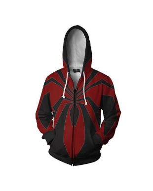 Zip Up Spiderman Series Zip Up Hoodie