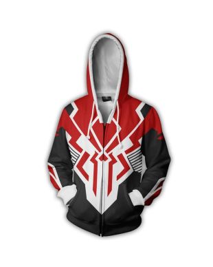 Zip Up Spiderman Series Super H Zip Up Hoodie