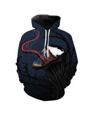 Spiderman Venom Hoodie Unisex Graphic