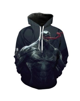 Ultimate Spiderman Monst Hoodie Streetwear Graphic
