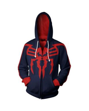 Zip Up Ultimate Spiderman Super Zip Up Hoodie Unisex