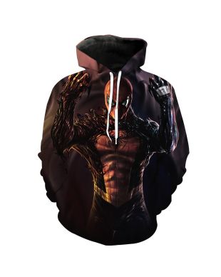 Venom Spiderman Series C Hoodie Graphic Everyday Wear
