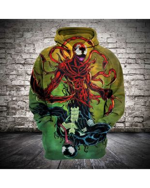 Venom Spiderman Series Hoodie Streetwear Graphic