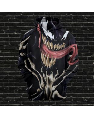 Venom Spiderman Series S Hoodie Black